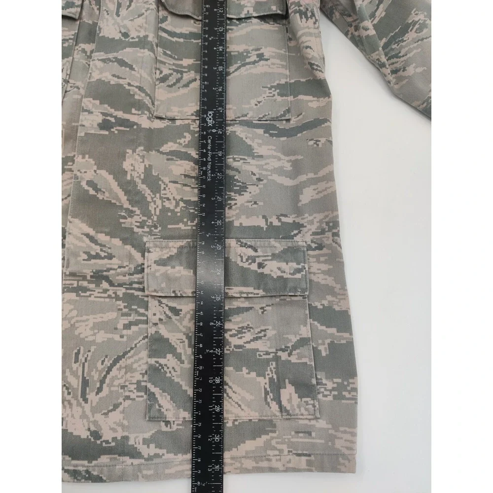 US‎ Air Force ABU Camouflage Utility Field Jacket Coat 38 XLong Matthews